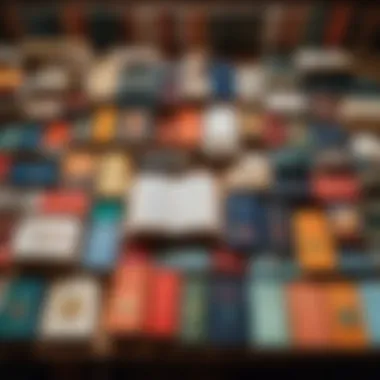 Cultivating Literary Connections An artistic representation of a vibrant book community gathering