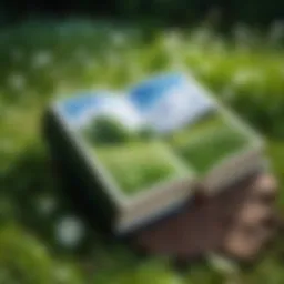 A serene landscape representing innocence and purity