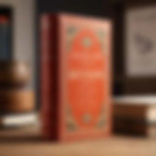A vintage book cover showcasing iconic literary branding