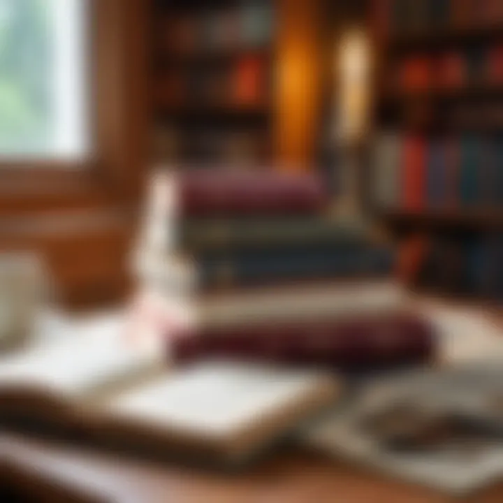 A visual representation of book covers alongside stills from popular dramas