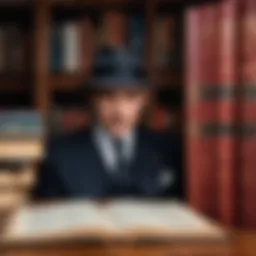 Classic mafia literature cover