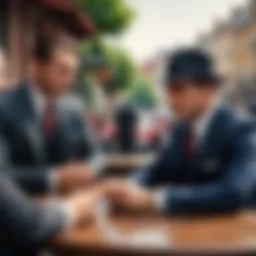 Dynamic character interactions in Mafia game