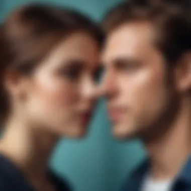 Emotional Depth in Melodrama Intriguing scene depicting emotional depth in a melodrama