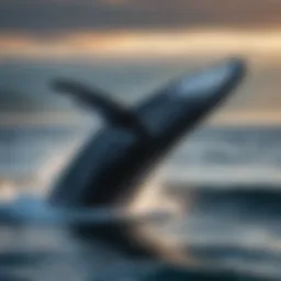 The majestic whale symbolizing nature's power