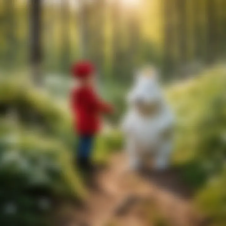 Mymble's relationships in Moomin Valley