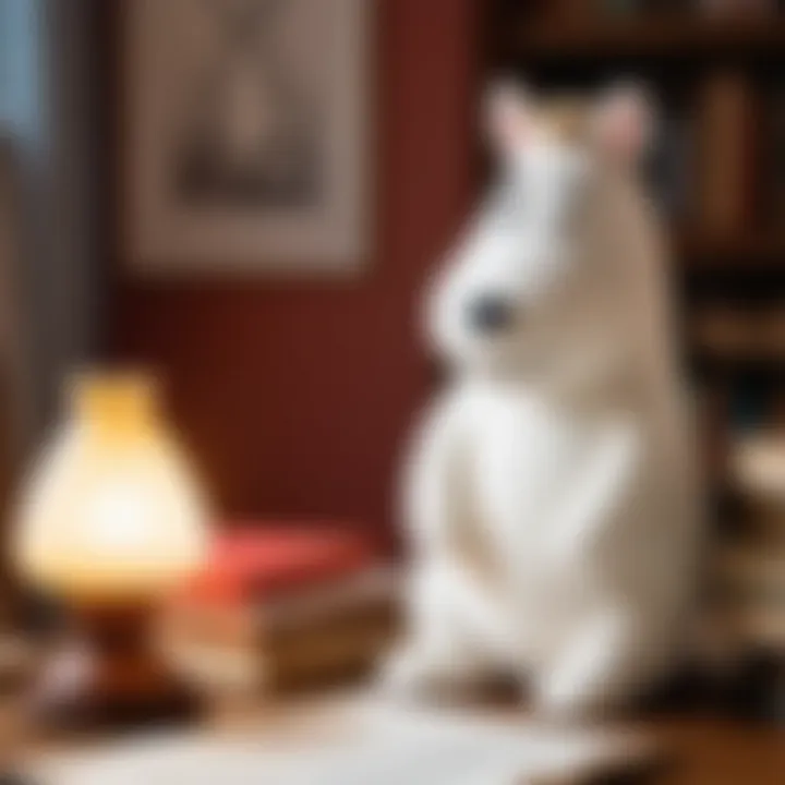 Moomintroll character study