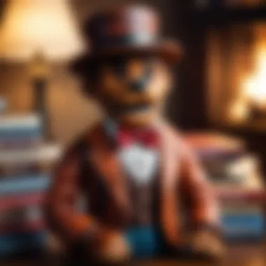 Showcase of new characters introduced in the latest Freddy game