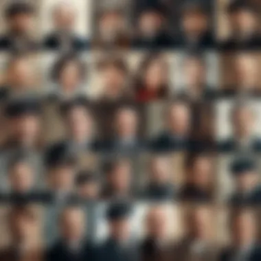 Noteworthy Authors in Russian Detective Fiction A collage of notable authors of Russian historical detective novels