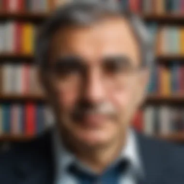 Visual analysis of Orhan Pamuk's influence on modern literature