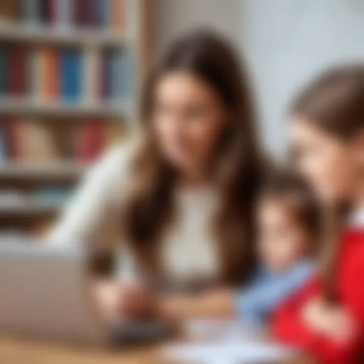 Parent-teacher communication through digital platforms