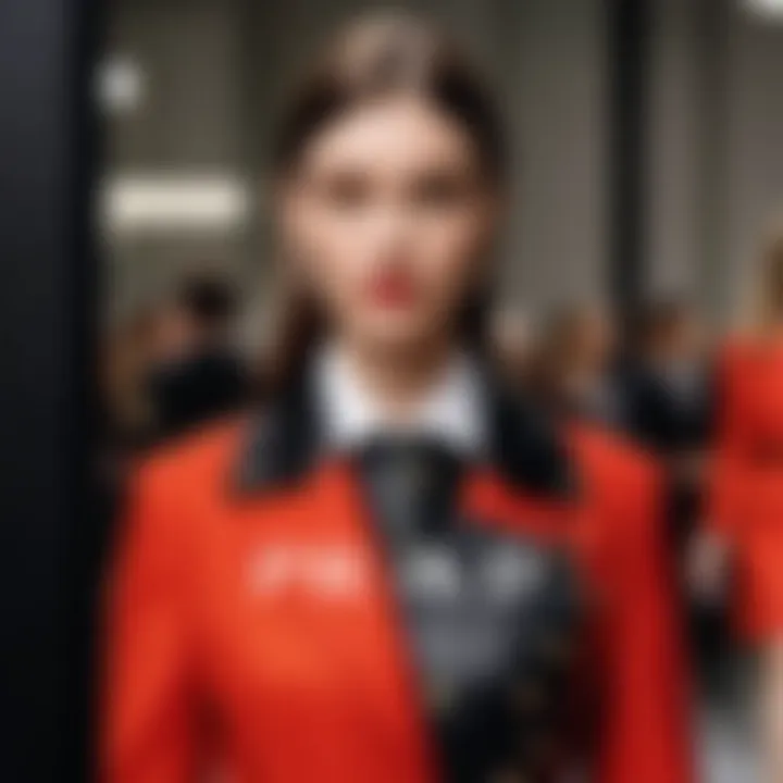 Cover of the Prada Catwalk book showcasing iconic fashion designs
