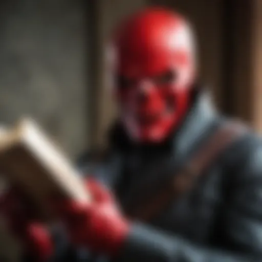 Red Skull in a menacing pose