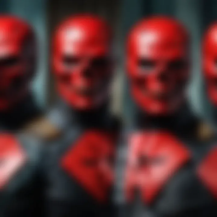 Red Skull's transformation and evolution