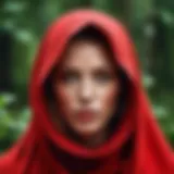 The enigmatic figure of the Red Woman, shrouded in mystery