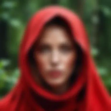 The enigmatic figure of the Red Woman, shrouded in mystery