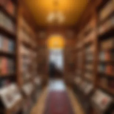 Inside Look at Chitai Gorod Bookstore An inviting interior of a bookstore showcasing diverse book genres