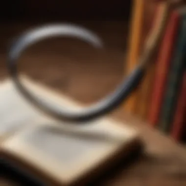 Artistic depiction of the scythe as a literary symbol