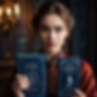 Visual representation of the series' themes