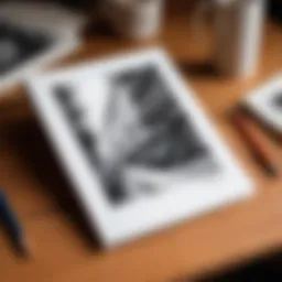 Artistic sketch capturing daily life