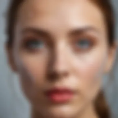 Identity Formation Abstract visualization of identity shaped by extreme conditions