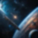 A stunning cosmic scene representing the vastness of space operas.