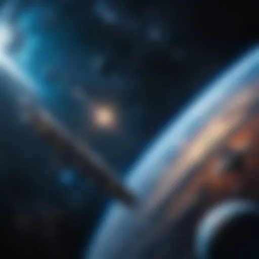 A stunning cosmic scene representing the vastness of space operas.