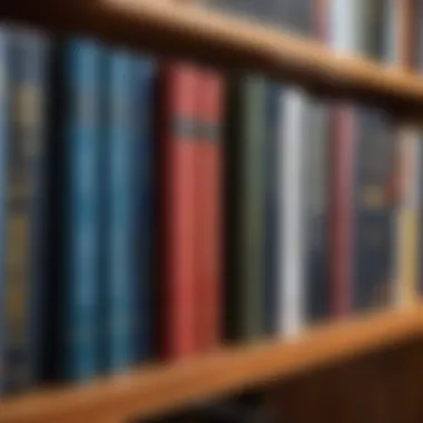 Treasures of Space Literature A library filled with classic space opera novels.