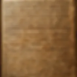 Ancient manuscript of the Book of Babylon