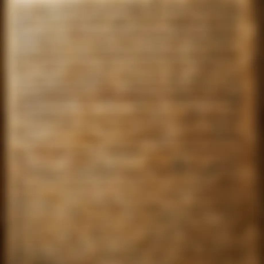 Ancient manuscript of the Book of Babylon