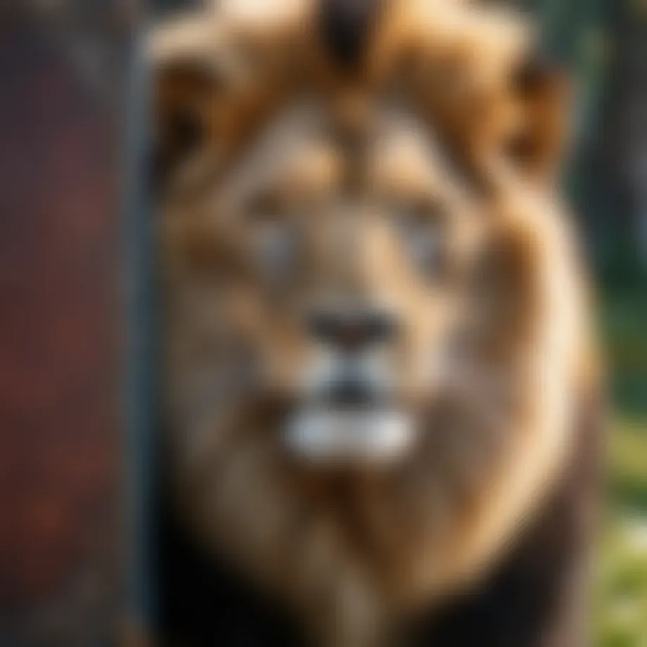 Cover of The Lion, the Witch and the Wardrobe, first book in Narnia series