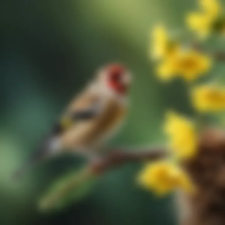 Key themes represented visually in The Goldfinch