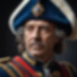Portrait of a legendary French commander