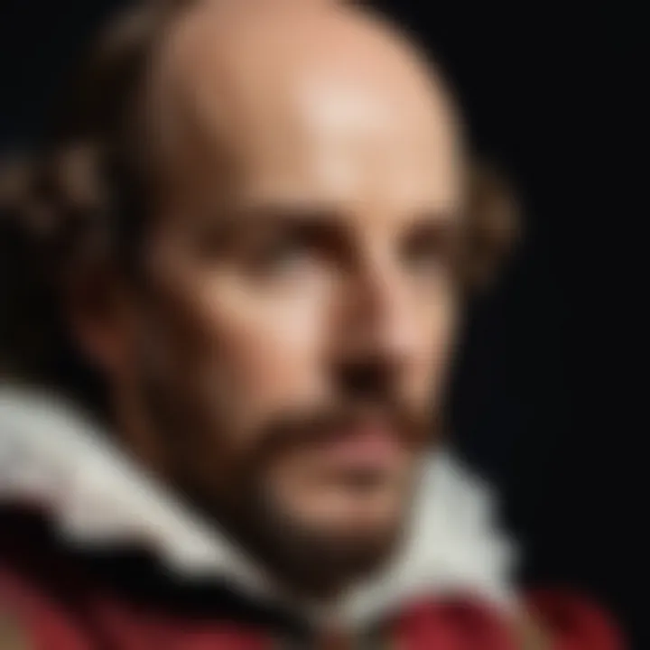 A captivating representation of Shakespeare's works, highlighting the literary explosion during the Renaissance.