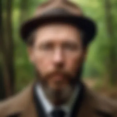 Chekhov's Unique Narrative Vision A creative interpretation of Chekhov's narrative style through visual art