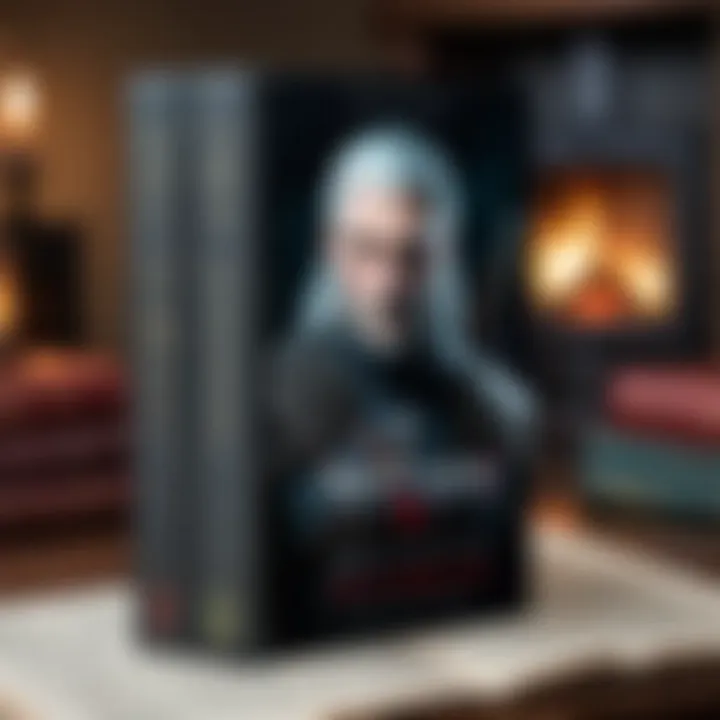 Cover art of the first Witcher book