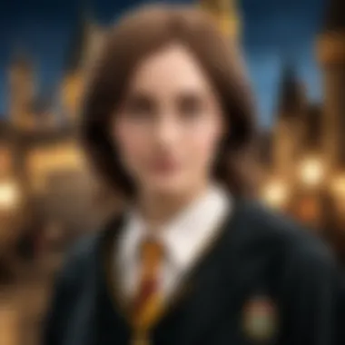Character Development in Harry Potter A visual representation of the rich character development in the series