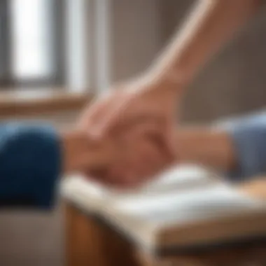 Rebuilding Trust: A Foundation for Renewed Relationships Conceptual image of trust rebuilding between partners