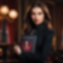 Vampire Academy book cover featuring key elements of the series