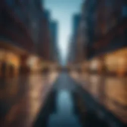 A visually striking representation of the walking city concept